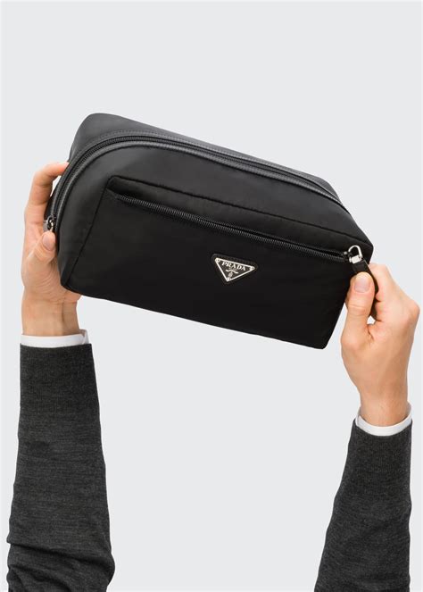 mens sling bag prada|Prada toiletry bag men's.